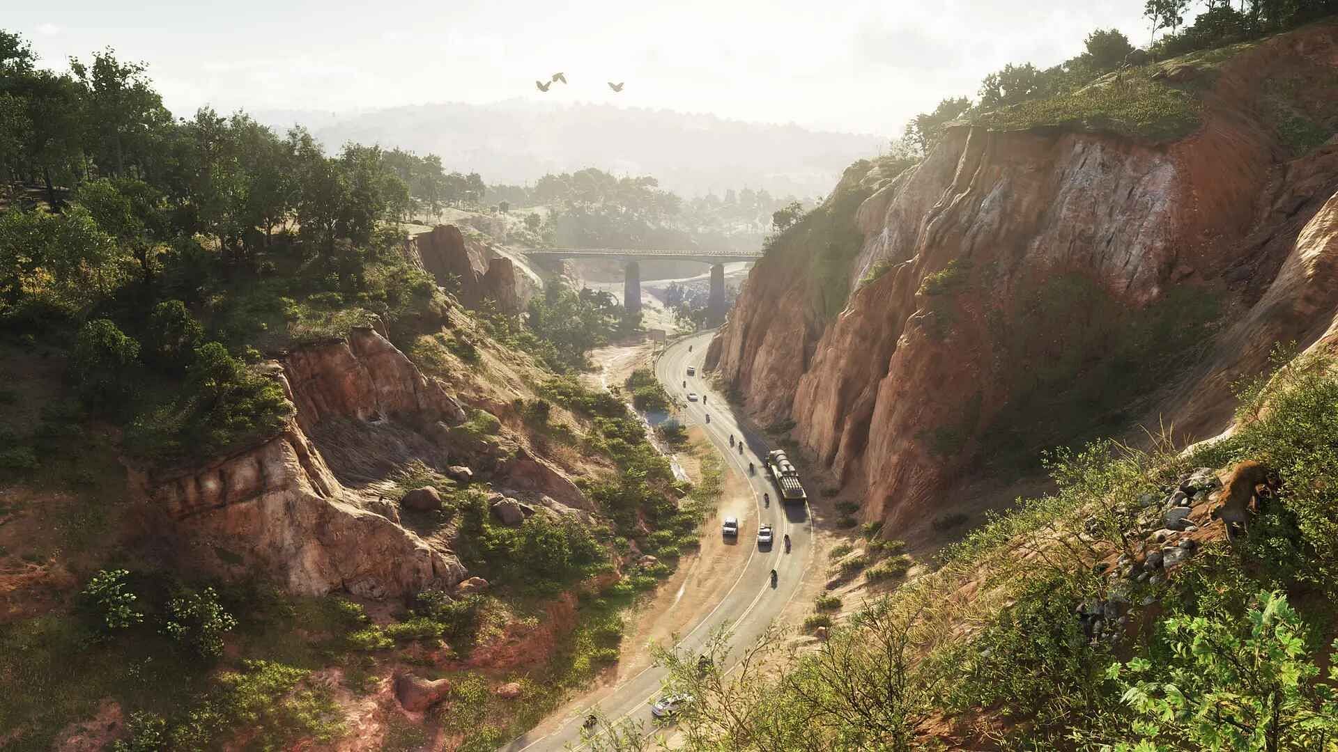 The landscapes could be another difference between the GTA 6 and GTA 5 maps (Image via Rockstar Games)